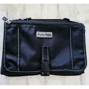 Jeep Black Portable Diaper Changing Pad Convenient Travel Gear Nursery Compact